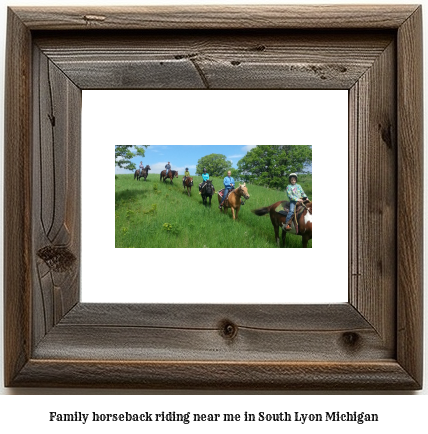 family horseback riding near me in South Lyon, Michigan